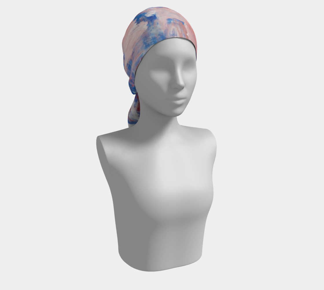 Long Scarf - Untitled Pink/Grey