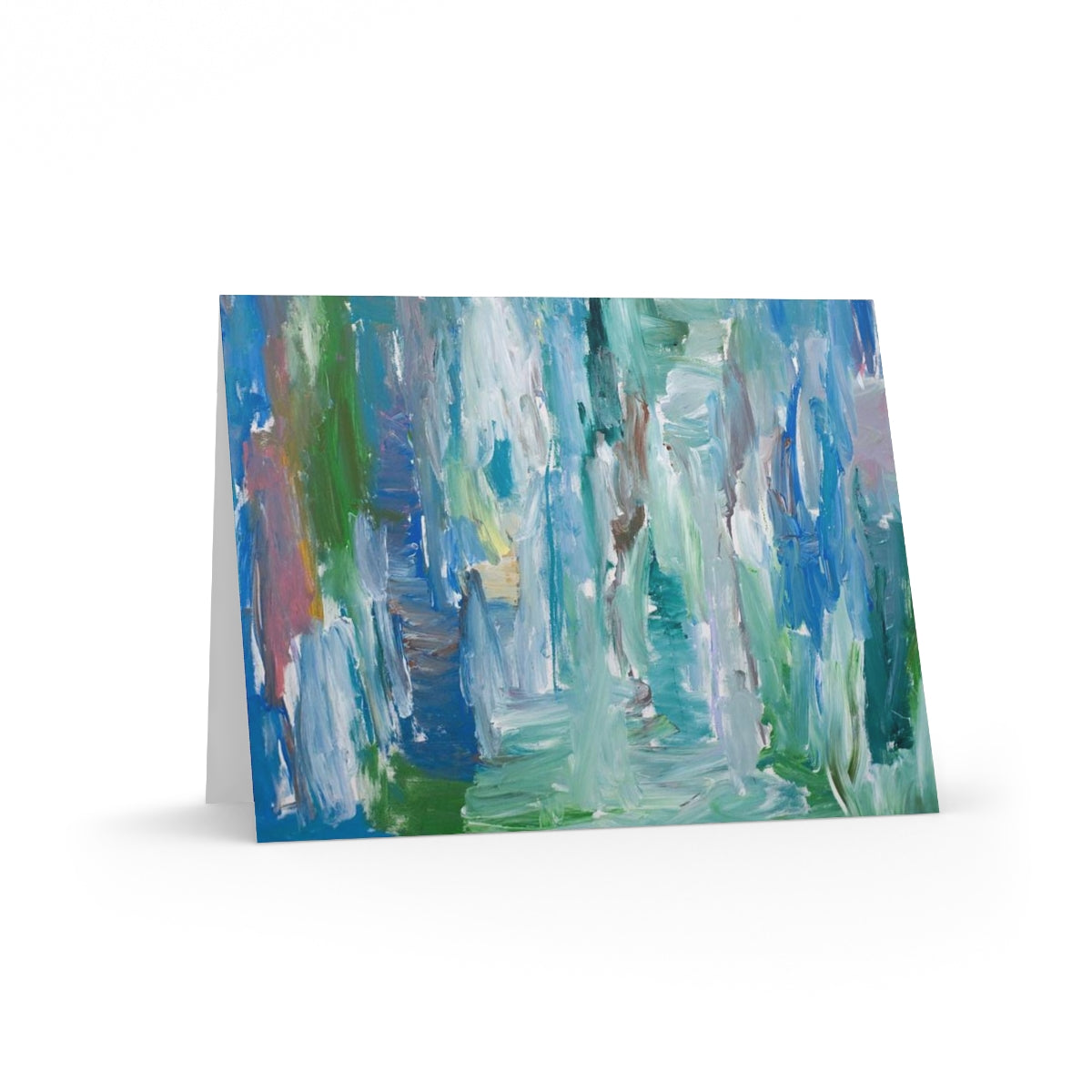 Seascape Pink Dance - Greeting cards (8 pcs)